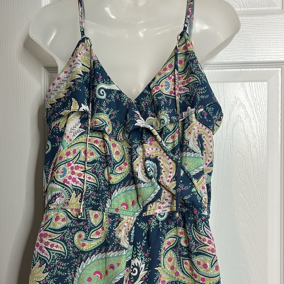 American Eagle Outfitters Floral Print Romper Large - Picture 6 of 6